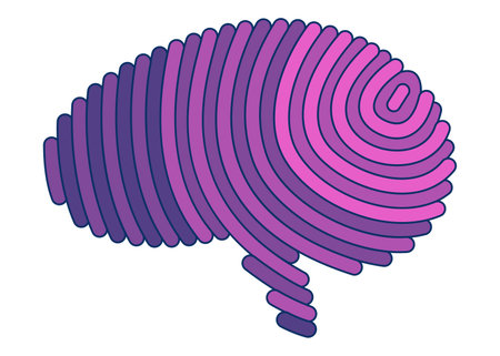 Human brain icon. Creation and idea concept element. Science innovation, machine learning, ai or new technology development. Human brain health startupのイラスト素材