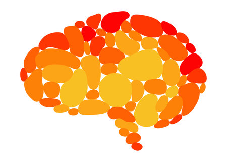 Human brain icon. Creation and idea concept element. Science innovation, machine learning, ai or new technology development. Human brain health startupのイラスト素材