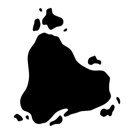 Paint blot. Creative isolated paint brush stroke or spot. Ink smudge abstract shape stain texture. Grunge design elementのイラスト素材