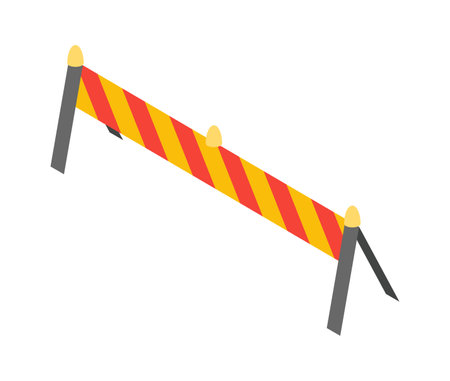 Isometric icon with element of firefighters career concept design. Emergency and safety saving people vector illustrationのイラスト素材