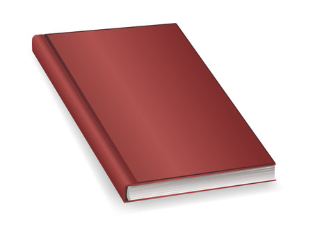 Realistic book. Learning or education concept. Design of closed book or notebook. Reading, learn and receive education through books. Read more booksのイラスト素材