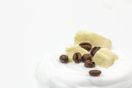 Coffee Beans with Cocoa/Shea Butter with Milk Cream