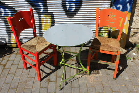 Greece, Athens, June 17 2020 - Stalls with seafood in the central  market of Athens.のeditorial素材