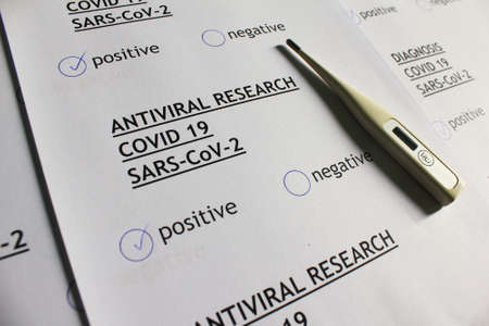 Coronavirus Covid 19 diagnosis concept.
