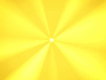 Sunrays abstract yellow color background photo.
