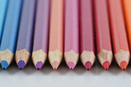 Color pencilの写真素材