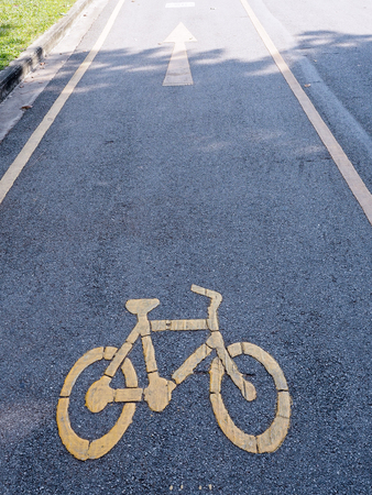 Bicycle pathの写真素材