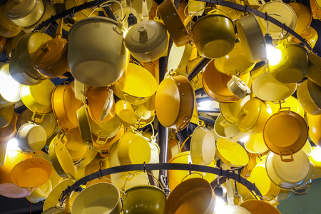 The mockup interior with lamp
Adorned with yellow potの写真素材