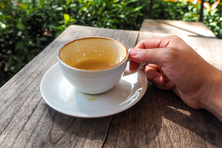 hot coffee in Morning Drinksの写真素材