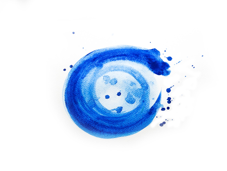 Abstract watercolor splash. Watercolor drop.の写真素材