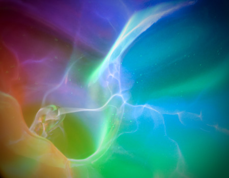 An electric neon abstract wallpaper design.