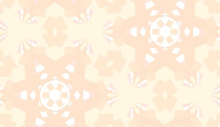 Brown kaleidoscope background shapes as seamless pattern