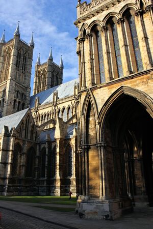 Lincoln cathedralの写真素材