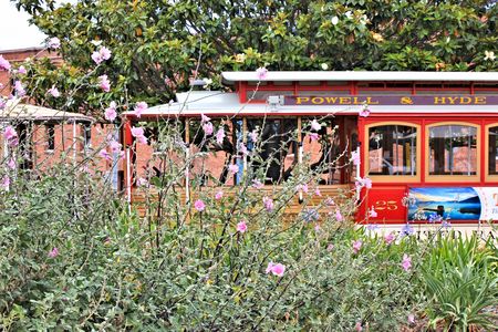 street car, san franciscoのeditorial素材