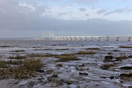 Second Severn Crossingの写真素材