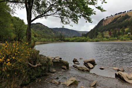 lake in thw wicklow mountains