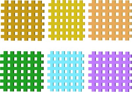 Mix of Background Gridsのイラスト素材