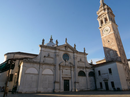 Santa Maria Formosa Historic Church in the Heart of Veniceの写真素材