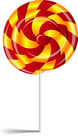 Lollipop Vector illustrationのイラスト素材