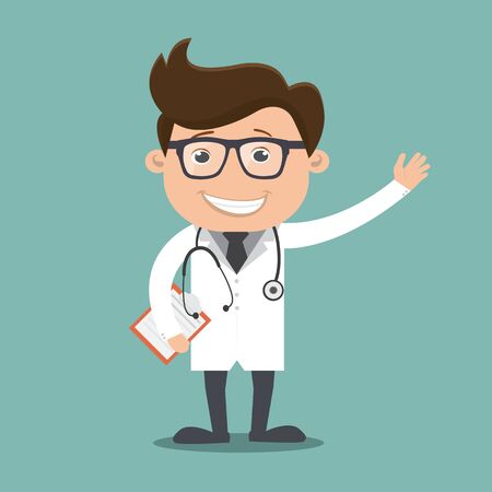 Doctor - Vector illustration of doctorのイラスト素材