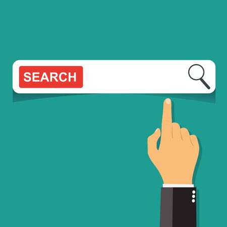 Searching system and internet concept. Vector illustration.	のイラスト素材