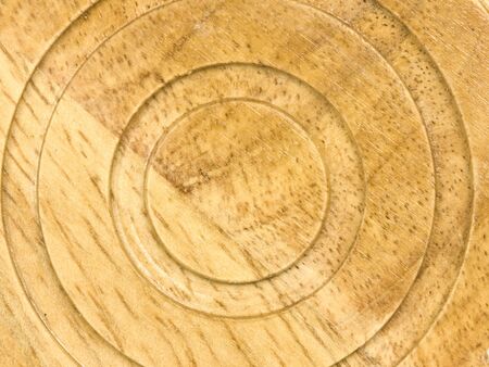 Macro of Wooden Circular backgroundの写真素材