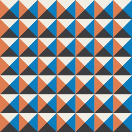 colors cubes seamless pattern background vintage retroのイラスト素材