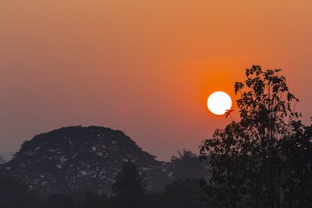 sun risesの写真素材