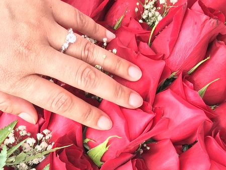 Engagement Ringの写真素材