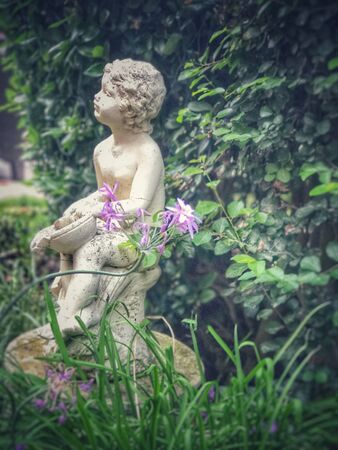 Statue of Girlの写真素材