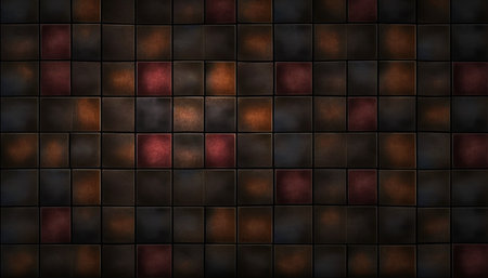 Ceramic tile wall texture. Abstract background. 3d renderingの素材