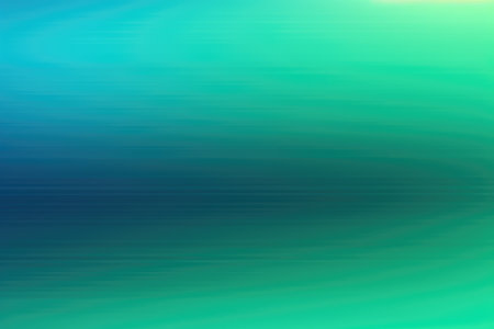 abstract green and blue background with some smooth motion lines in itの素材