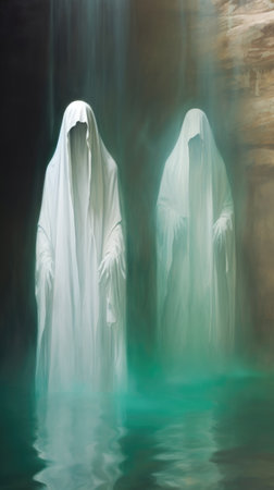 Waterfall in the national park, Kanchanaburi, Thailandの素材