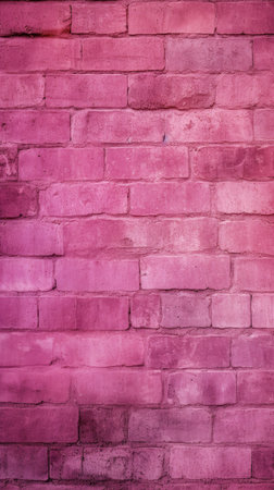 Pink brick wall texture or background. Pink brick wall texture background.の素材