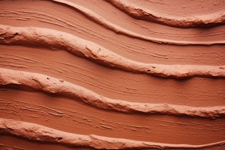 Texture of red paint on the wall. Abstract background and texture for design.の素材