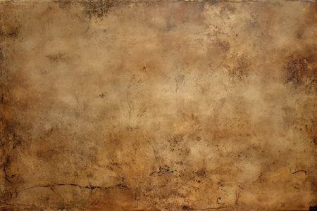 Aged paper texture for the design. Natural grunge background.の素材