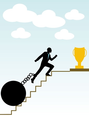 success conceptのイラスト素材
