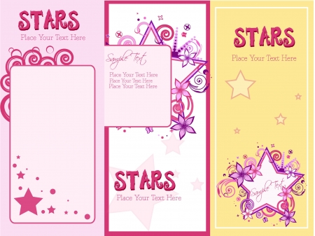 set of stars blank sign - collection vectorのイラスト素材