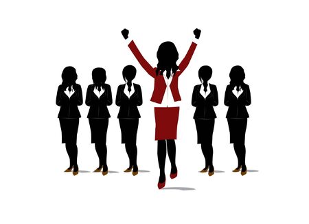 goal conceptのイラスト素材