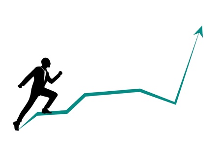 profit growth conceptのイラスト素材