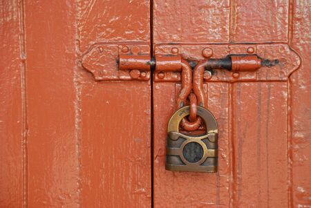 Old lockの写真素材