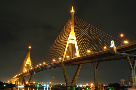 Bangkok City at nightのeditorial素材