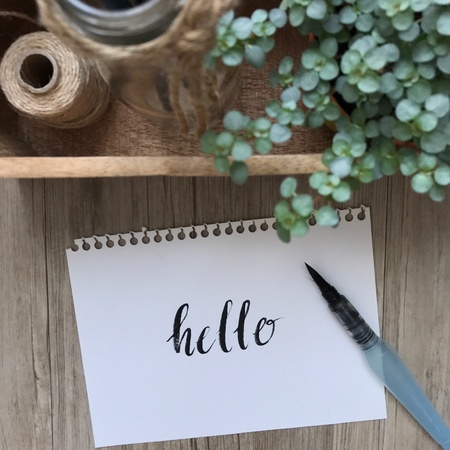 Hand letteringの素材