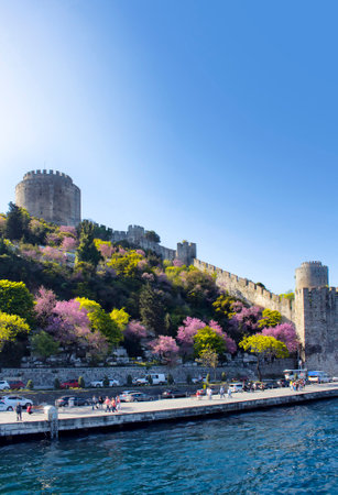 "Rumeli Hisari" in Istanbulのeditorial素材