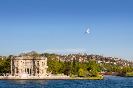 "Kucuksu Kasri" public mansion on Asian side of Istanbulのeditorial素材
