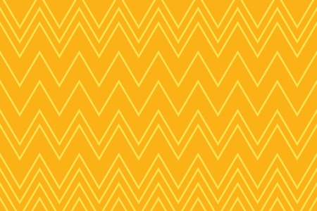 Abstract background pattern made with zigzag lines in bright yellow color. Modern vector art.のイラスト素材