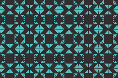 Seamless, abstract background pattern made with triangular shapes. Decorative, geometric vector art.