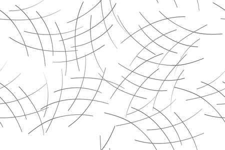 Abstract background pattern made with curvy lines. Simple modern vector art.のイラスト素材