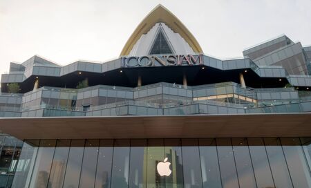 Bangkok, Thailand - December, 2018: New Apple store at ICONSIAM.のeditorial素材