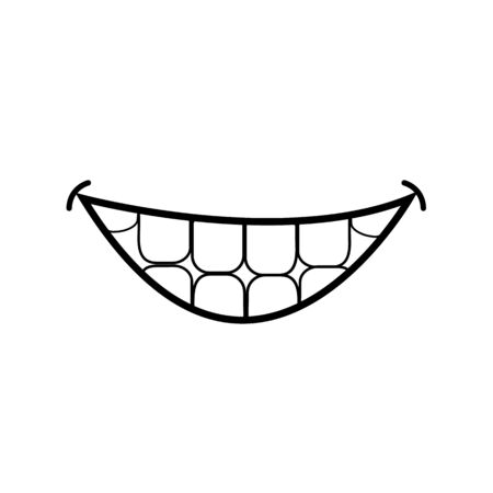 world smile day icon on white background. flat style. happy world smile day icon for your web site design, logo, app, UI. smile symbol.のイラスト素材